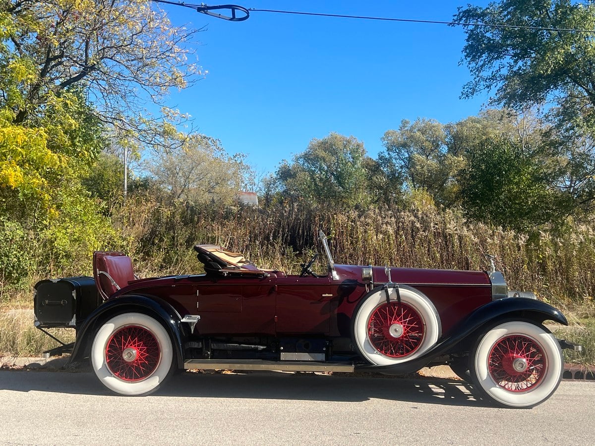 1925 Rolls Royce Silver Ghost Rot Handschaltgetriebe Linkslenker in ...