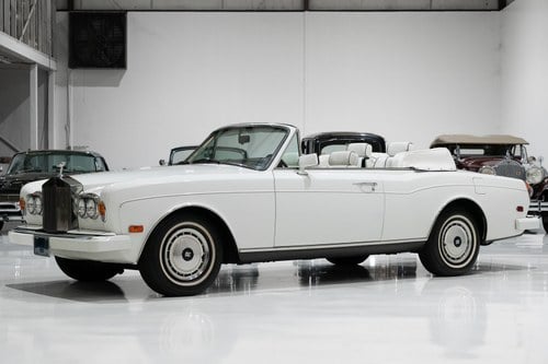 1993 ROLLS-ROYCE CORNICHE IV CONVERTIBLE VERKAUFT