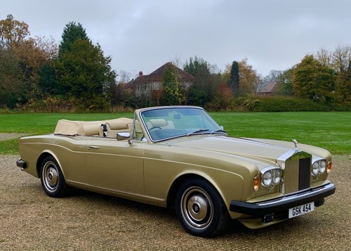 1981 Rolls Royce Corniche Corniche I
