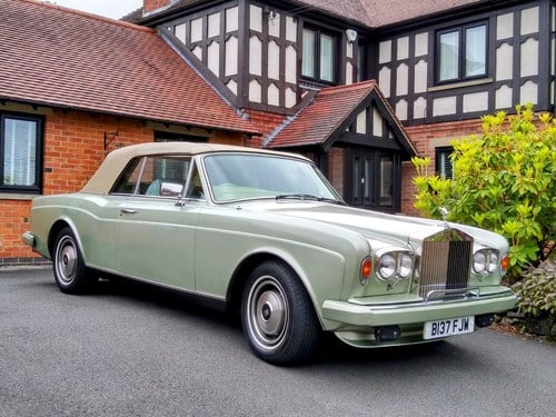 1984 Rolls Royce Corniche -Only Three made in This Colour