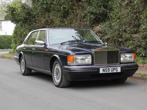 1996 Rolls Royce Silver Spirit - 19,000 miles from new SOLD