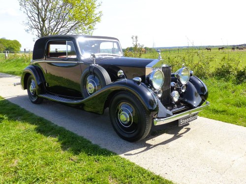 1936 Rolls-Royce 25/30 HP FHC - MATCHING NUMBERS; Overdrive En Venta