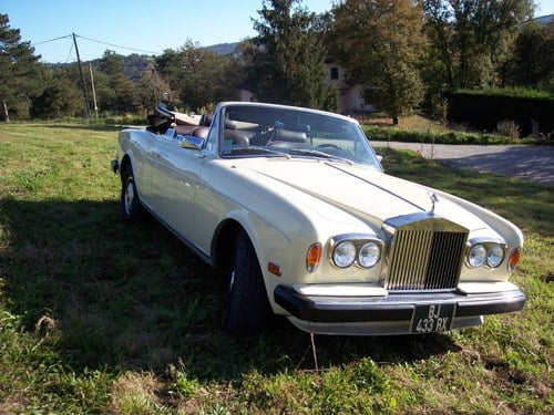 1981 ROLLS ROYCE Corniche CABRIOLET Te koop
