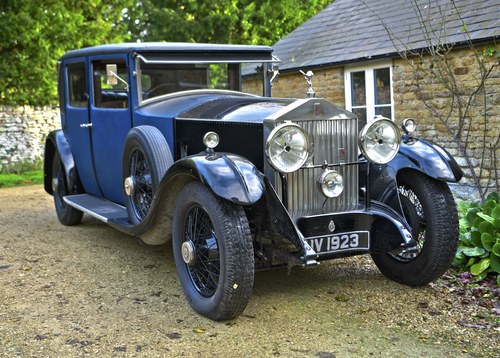 1929 Rolls Royce Phantom 1 H. J. Mulliner Weyman Faux Cabrio À venda