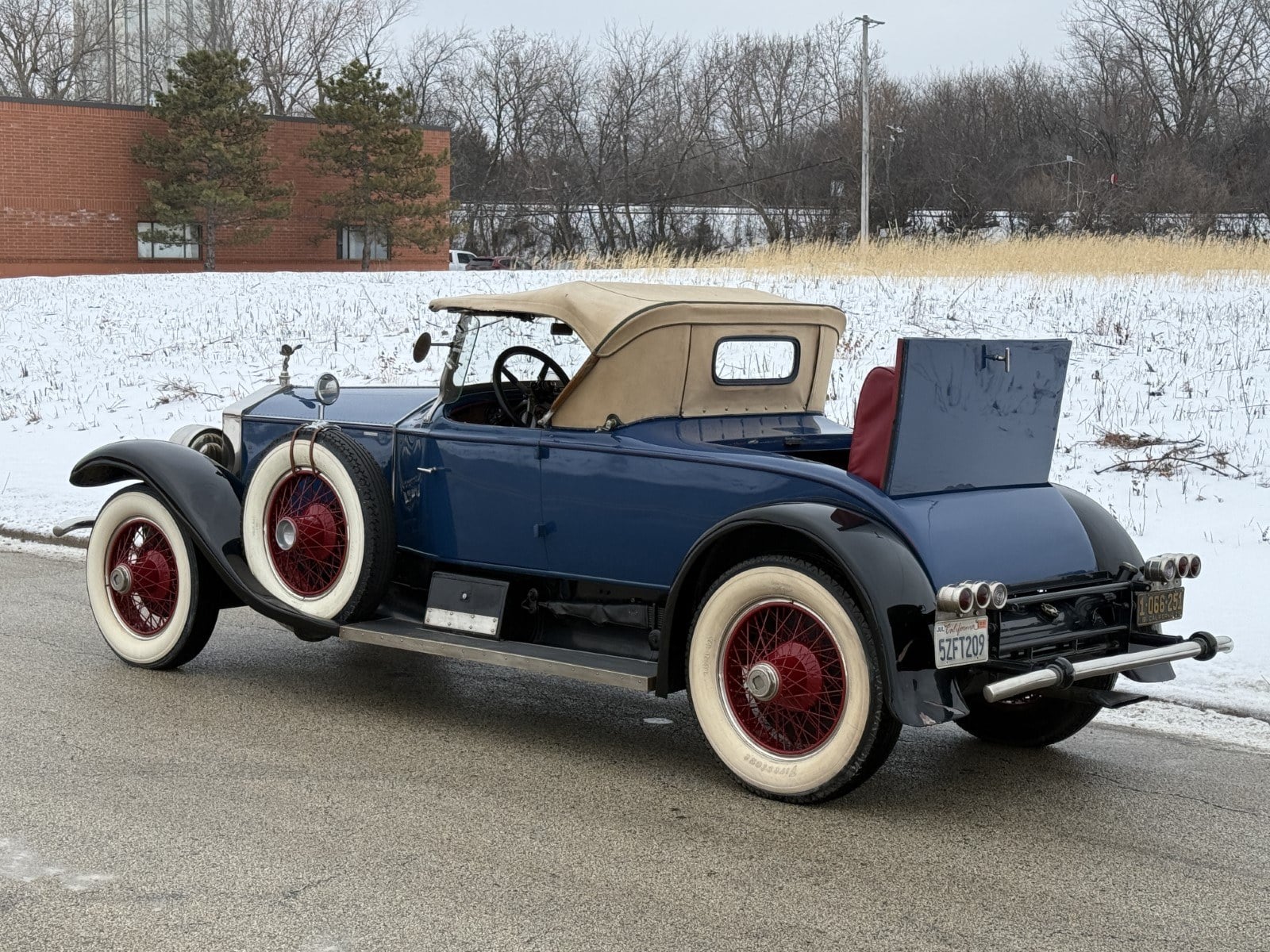 1928 Rolls-Royce Phantom I Piccadilly Roadster#26093, foto 5