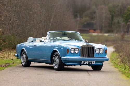 1980 Rolls-Royce Corniche Convertible VENDU