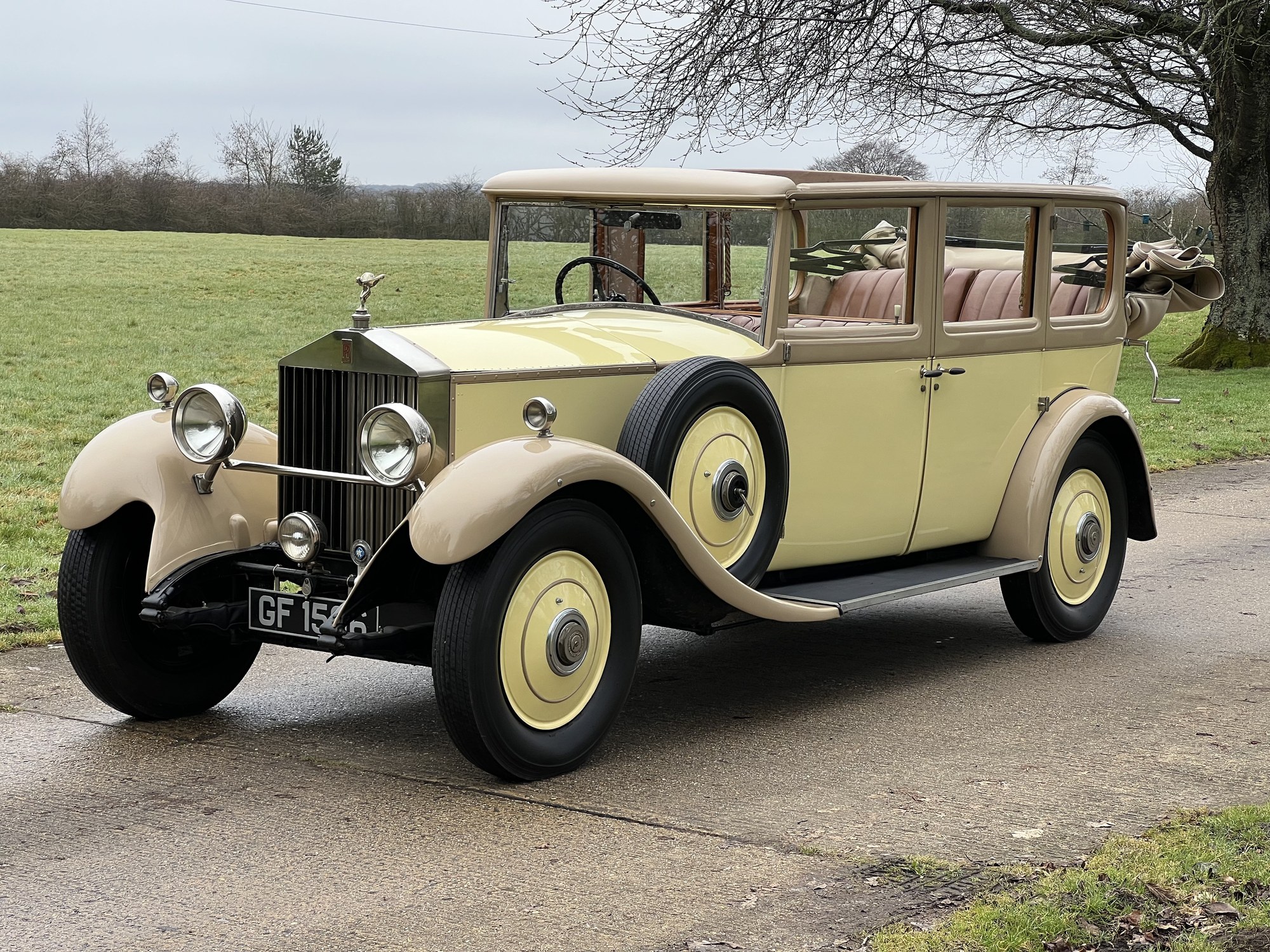 1930 Rolls Royce 20:25 Park Ward / Salmons Cabriolet, foto 2