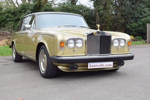 1981 Rolls Royce Silver Shadow II in Willow Gold/Moorland Green For Sale