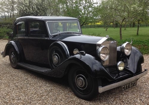 1936 Rolls Royce Sports Saloon For Sale