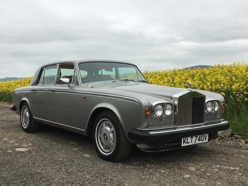 1980 Rolls Royce Silver Shadow II at Morris Leslie 9th June For Sale by Auction