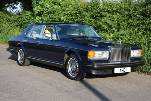 1985 ROLLS ROYCE SILVER SPIRIT ONLY 2 OWNERS AND HISTORY FROM NEW In vendita
