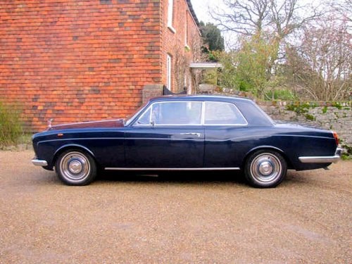 1967 Rolls-Royce Fixed Head Coupe Mulliner Park Ward For Sale by Auction