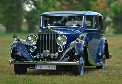 1936 Rolls Royce 25-30 Sedanca De Ville by Gurney Nutting For Sale