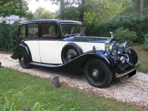 1938 Rolls-Royce 25/30 with Coachwork by James Young For Sale
