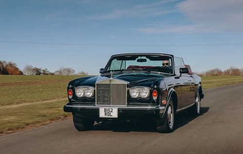 Frank Sinatra's 1984 Rolls-Royce Corniche Convertible For Sale by Auction