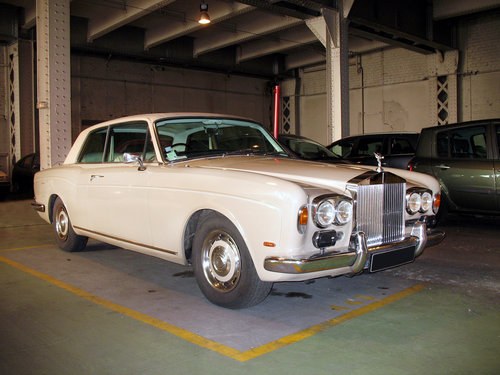1969 – Rolls Royce Coupé Mulliner-Park Ward For Sale by Auction