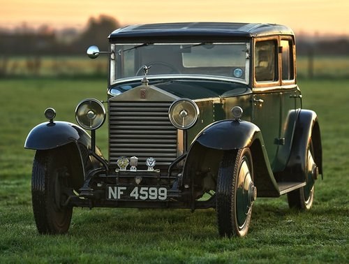 1927 Rolls Royce 20hp H.J. Mulliner Weyman Saloon. VERKAUFT