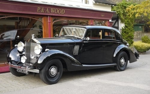 Rolls-Royce Phantom III 1938 Sports Saloon by Gurney Nutting For Sale