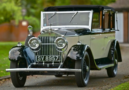 1930 Rolls-Royce 20/25 Sedanca /Landaulette by Brewster SOLD