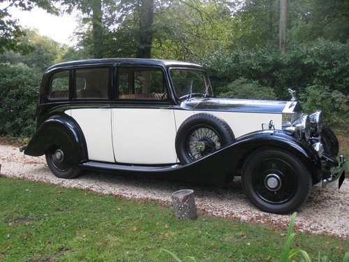 1938 Rolls-Royce 25/30 with Coachwork by James Young For Sale