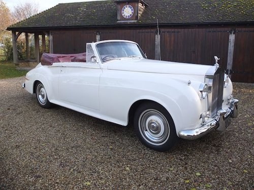1960 Rolls-Royce Silver Cloud II drop head coup VENDIDO