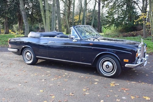 1969 Rolls Royce MPW Convertible in Oxford Blue For Sale