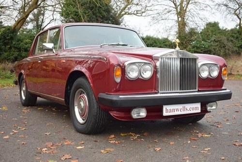 1978 S Rolls Royce Silver Shadow II in Cardinal Red For Sale