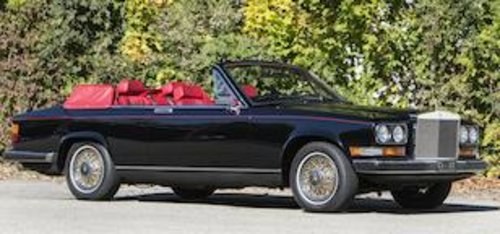1985 ROLLS-ROYCE CAMARGUE CABRIOLET For Sale by Auction