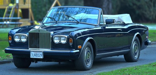 1987 Rolls Royce Corniche 2 LHD VERKAUFT