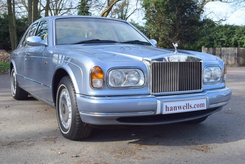 1998 S Rolls Royce Silver Seraph in Fountain Blue For Sale