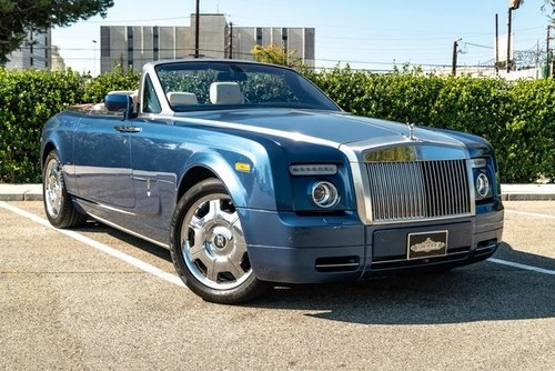 2008 Rolls-Royce Phantom DHC = Blue(~)Ivory 23k miles $156k In vendita