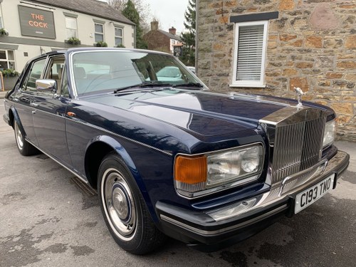 1986 Rolls Royce Silver Spirit VERKOCHT