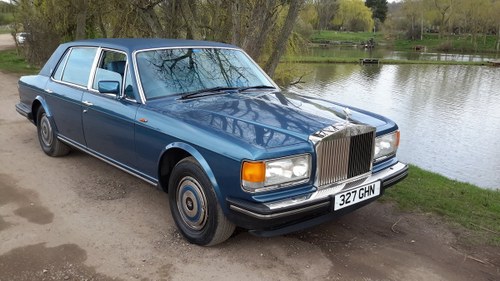 1985 ROLLS ROYCE SILVER SPUR  58000 MILES WITH SERVICE HISTORY SOLD