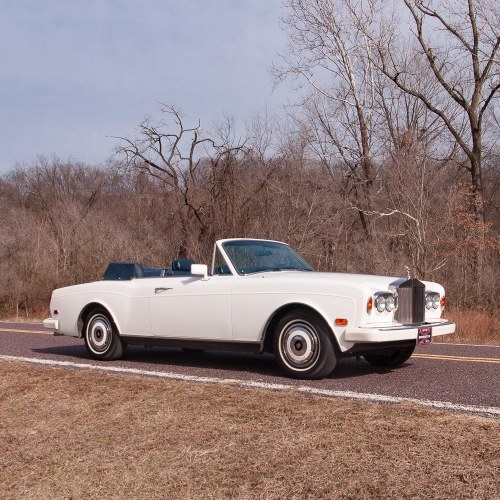 1985 Rolls-Royce Corniche Convertible = Ivory(~)Navy $48.9   For Sale