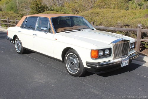 1991 Rolls-Royce Silver Spur II = clean Ivory(~)Tan  $39k For Sale