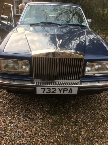 1988 Rolls Royce Silver Spirit Very Low Miles For Sale