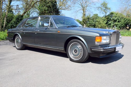 1989 F Rolls Royce Silver Spur ABS EFI in Graphite For Sale