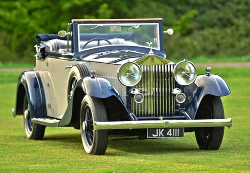 1934 Rolls Royce 20/25 Three position drophead Coupe SOLD