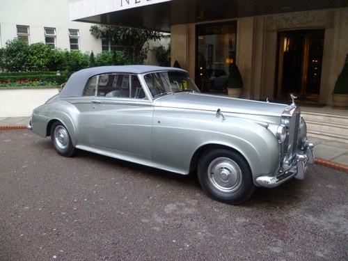 1962 Rolls- Royce Silver Cloud 11 Mulliner convertible For Sale