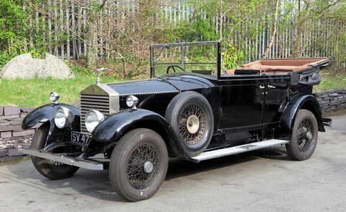 1927 Rolls-Royce 20hp 3pos Barker Cabriolet de Ville GHJ79 In vendita