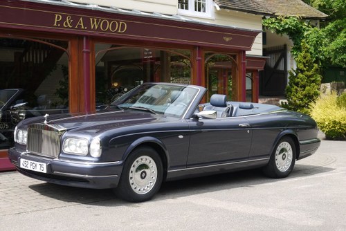 Rolls-Royce Corniche V Convertible LHD. October 2002 For Sale