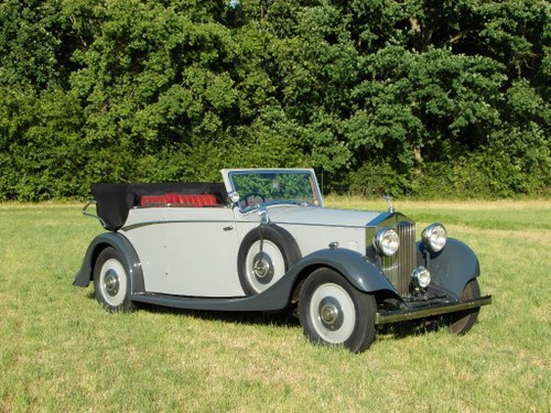 Rolls-Royce 20/25 convertible by Windovers, rhd, 1934 For Sale