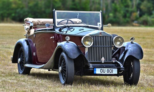1928 Rolls Royce 20hp 3 position drophead by Wylder SOLD