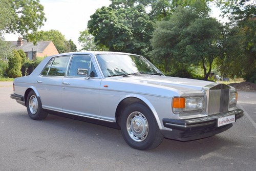 1987 D Rolls Royce Silver Spirit ABS EFI in Georgian Silver For Sale