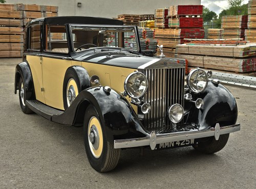 1937 Rolls Royce Phantom 3 Barker Razor Edge Sedanca For Sale