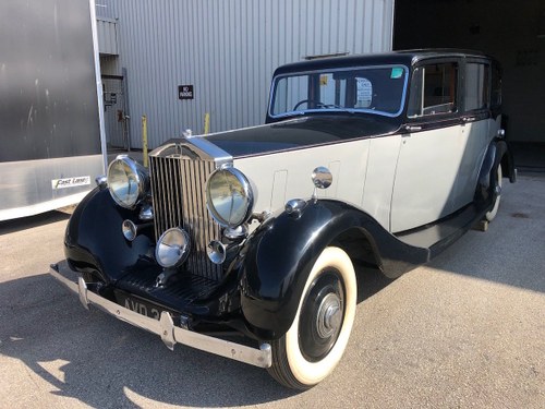 1939 Rolls-Royce Wraith Limousine Serial No. WMB52 In vendita