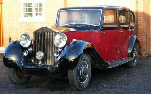 1937 ROLLS-ROYCE WRAITH LIMOUSINE PROJECT In vendita all'asta