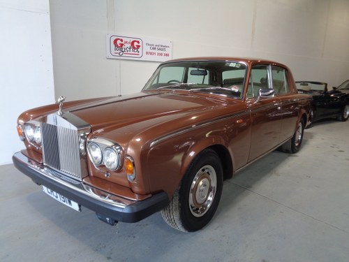 1980 Rolls Royce Shadow Stunning-51,000mls 20 services. For Sale