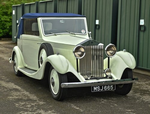 1934 Rolls Royce 20/25 Drop Head Coupe For Sale