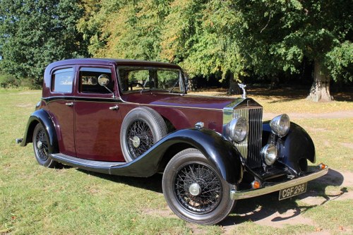 Rolls-Royce 20/25 Hooper Sports Saloon 1935 Thousands Spent SOLD
